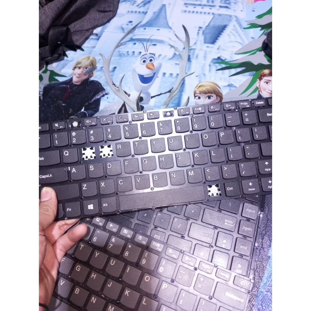 Touch keyboard laptop