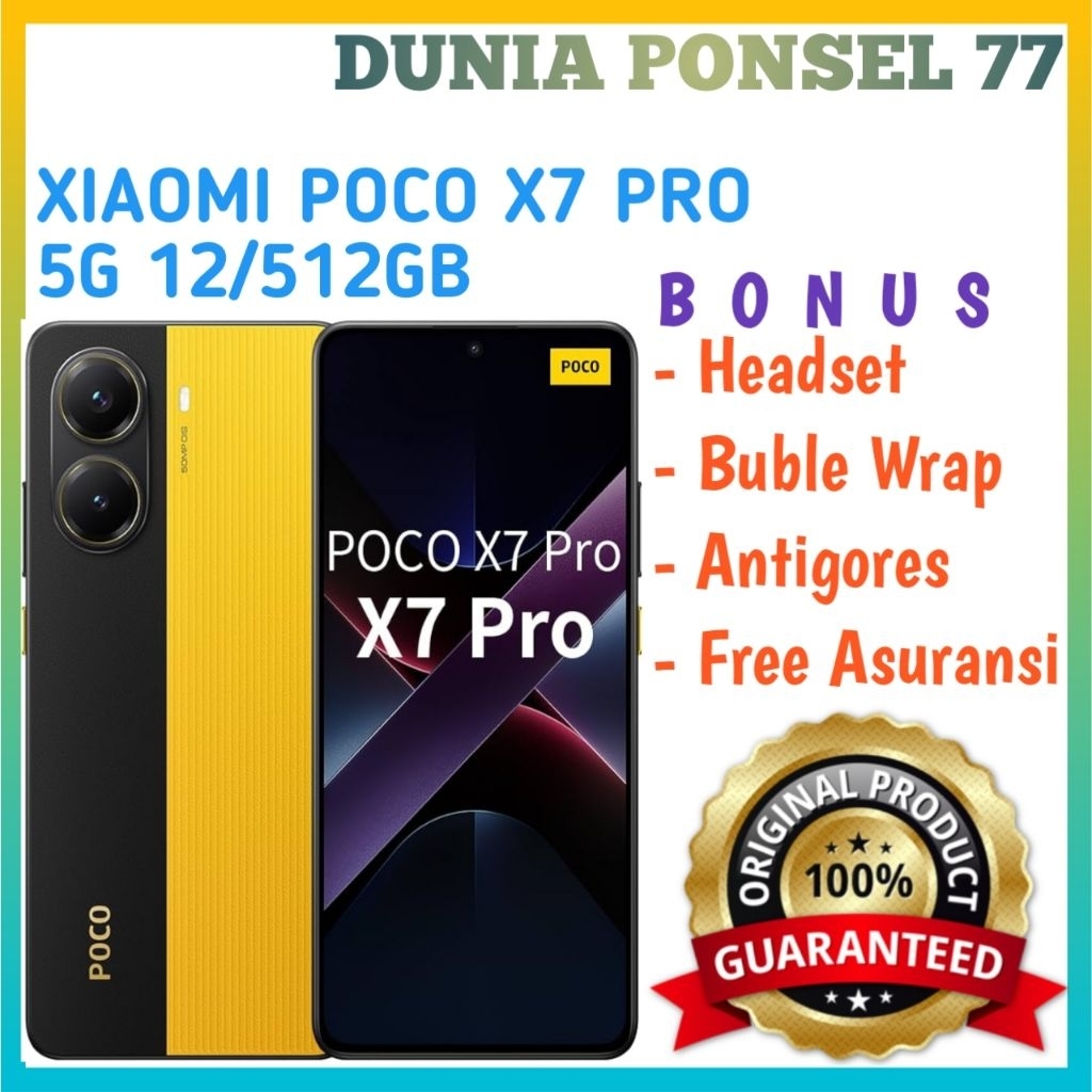 XIAOMI POCO X7 PRO 5G 12/512GB | XIAOMI POCO X6 PRO 5G 12/512GB