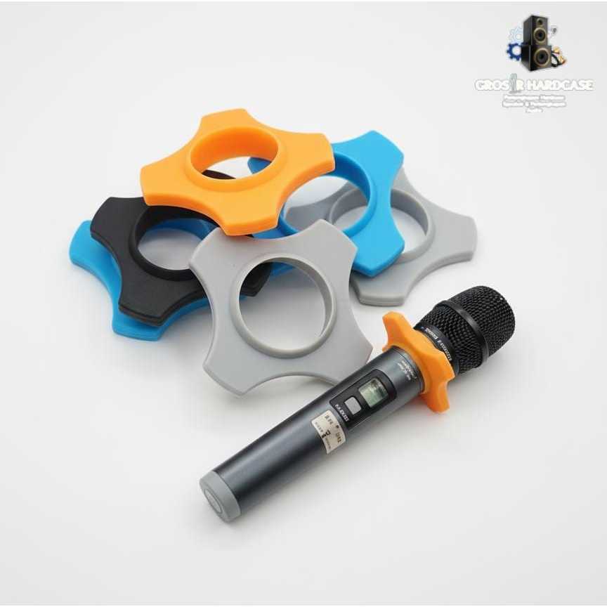 [Grosir Hardcase] Ring Microphone — Pelindung Microphone Karet