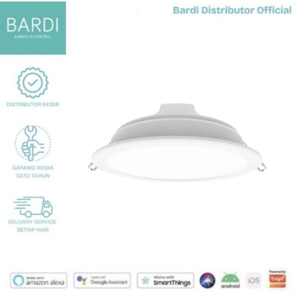 BARDI DOWNLIGHT 14W RGBWW BT - LAMPU PINTAR