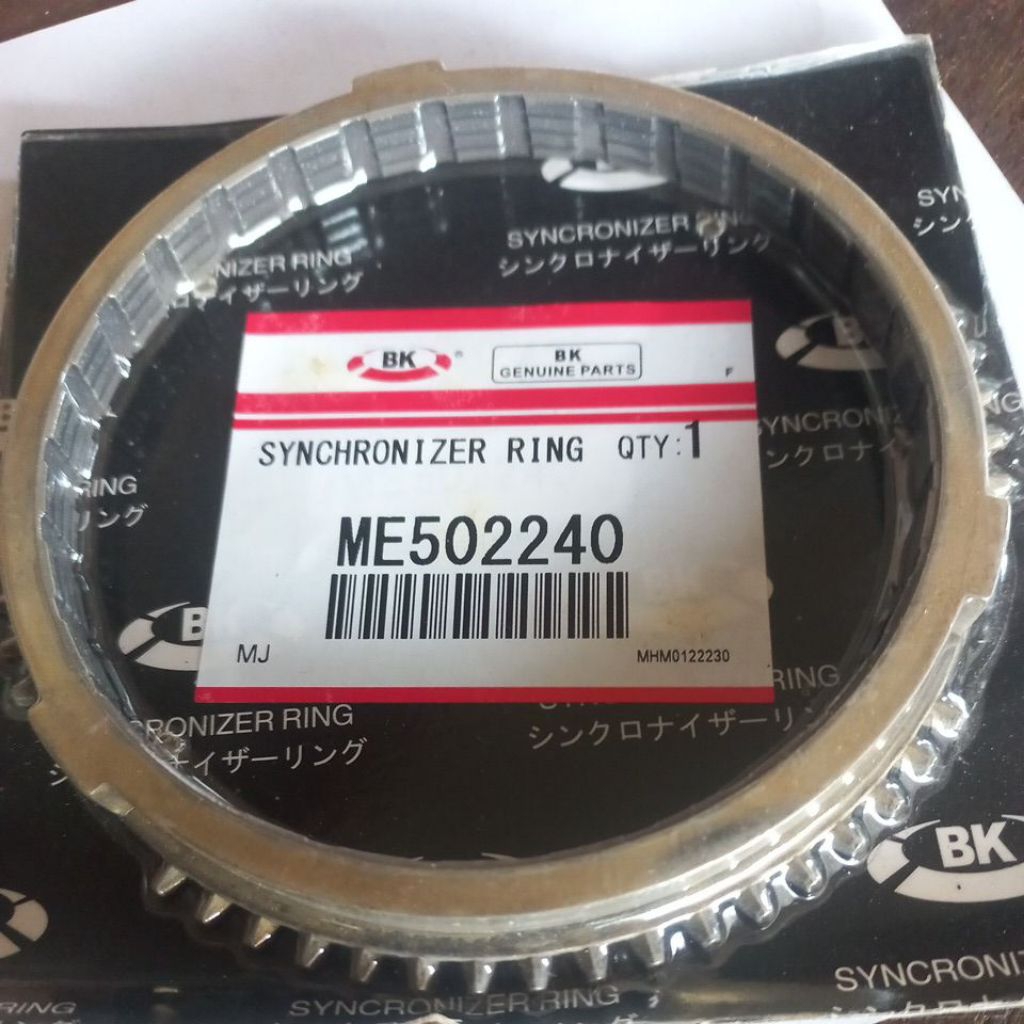 ring syncromis gigi kuningan karbon 1 canter 125ps