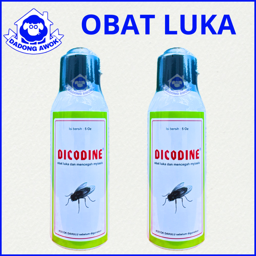 DICODINE 50 ml obat luka hewan - dicodine spray - Gusanex spray - GUSANEX kecil - gusanex semprot
