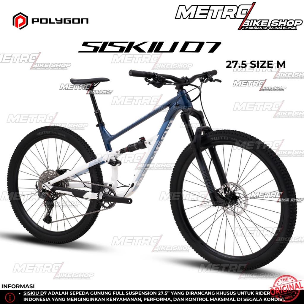 Polygon Siskiu D7 LG Siskiu D7 terbaru 2025 shimano cues Sepeda gunung Polygon Siskiu D7