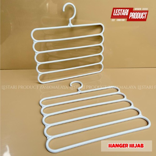 ( 6 PCS ) HANGER HIJAB 5 SUSUN | HANGER HIJAB GANTUNG | HANGER KERUDUNG | GANTUNGAN HIJAB | GANTUNGA