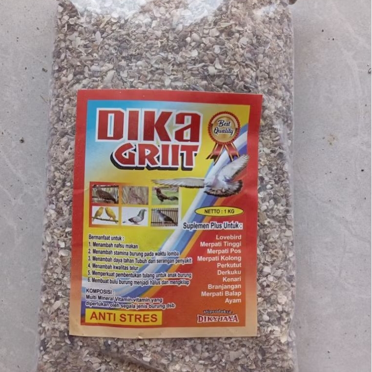 REMISAN ATAU GRIT ASINAN MERPATI DAN BURUNG 1kg