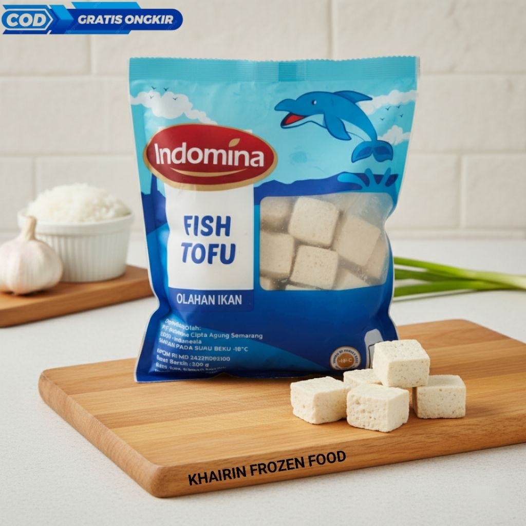 Indomina Fish Tofu Frozen Food Khairin