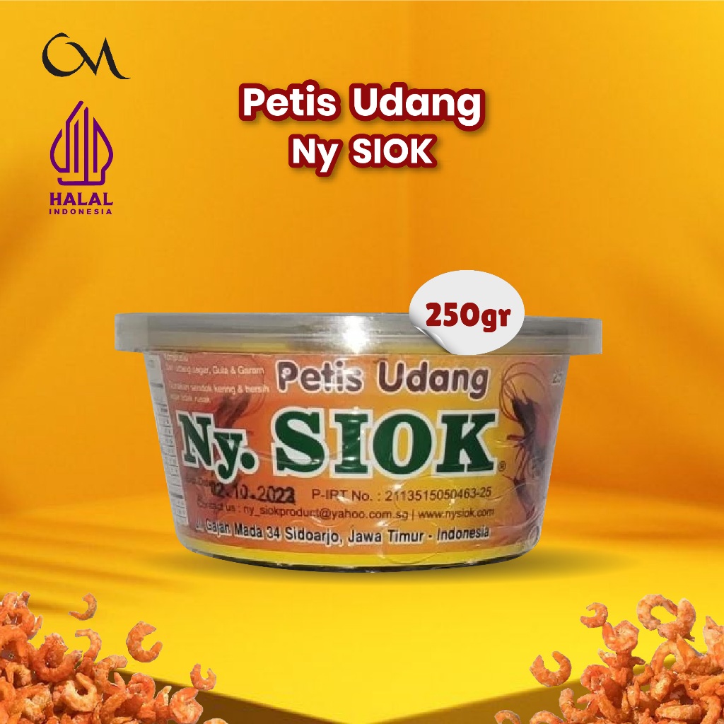 Ny Siok Petis Udang Rasa Autentik, Praktis, Tahan Lama,  Untuk Rujak Tahu Lontong, Sambal Kupang