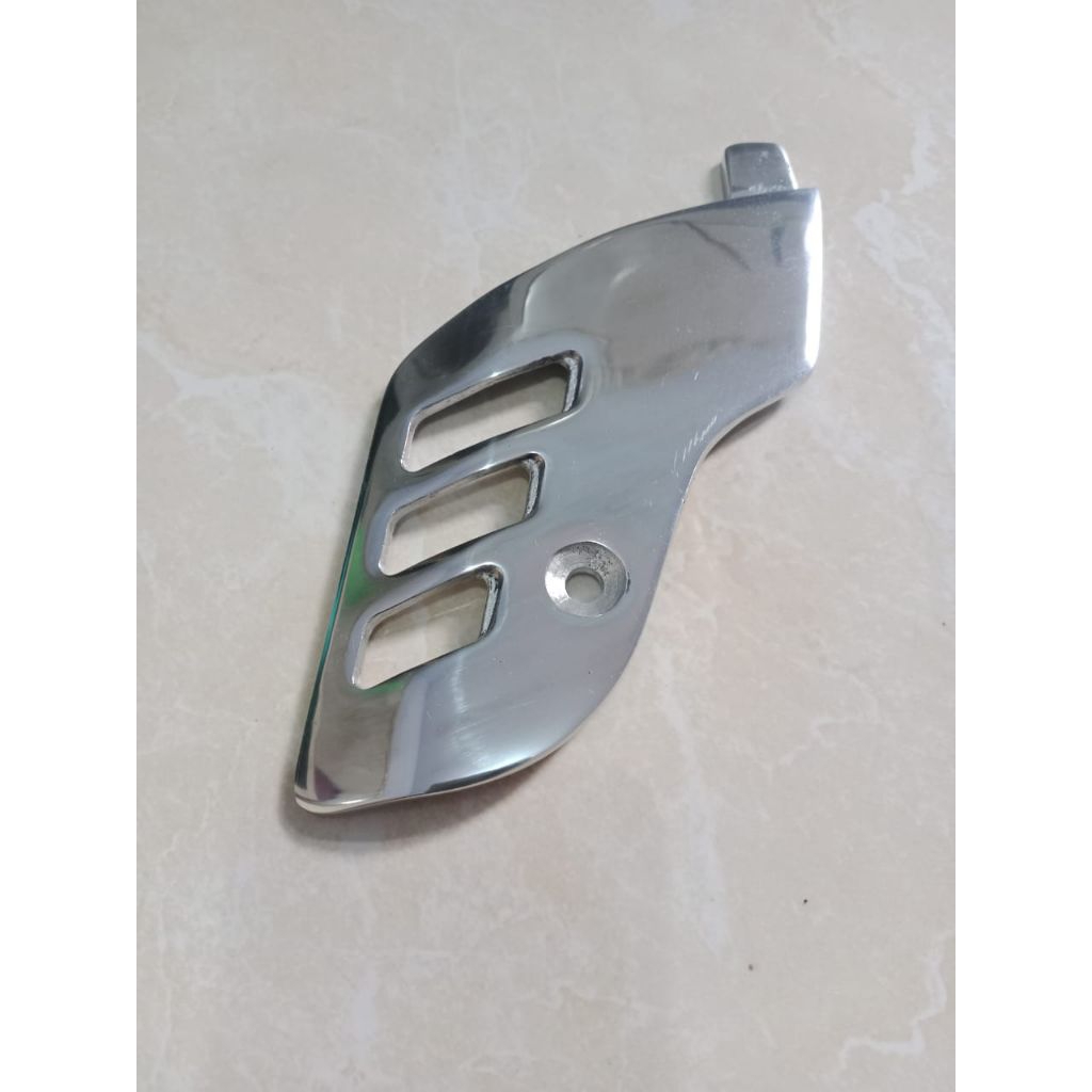 COVER SHOCK DEPAN VESPA MATIC LX S BAHAN ALUMUNIUM