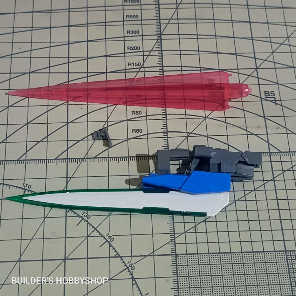 BANDAI RG 1/144 REAL GRADE GUNPLA GUNDAM OO 00 XN RAISER SEVEN SWORD/G PART PARTS WEAPON GN SWORD II