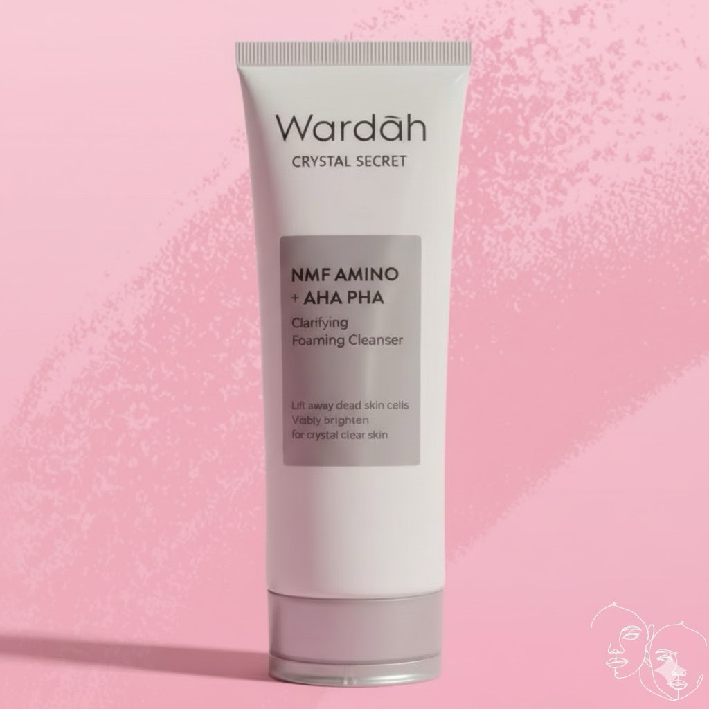 Wardah Crystal Secret Foaming Cleanser 100 ML/ Pencuci Muka