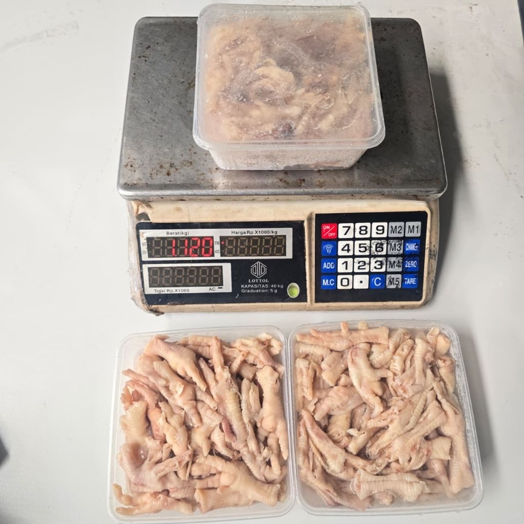 Ceker Tanpa Tulang 1kg