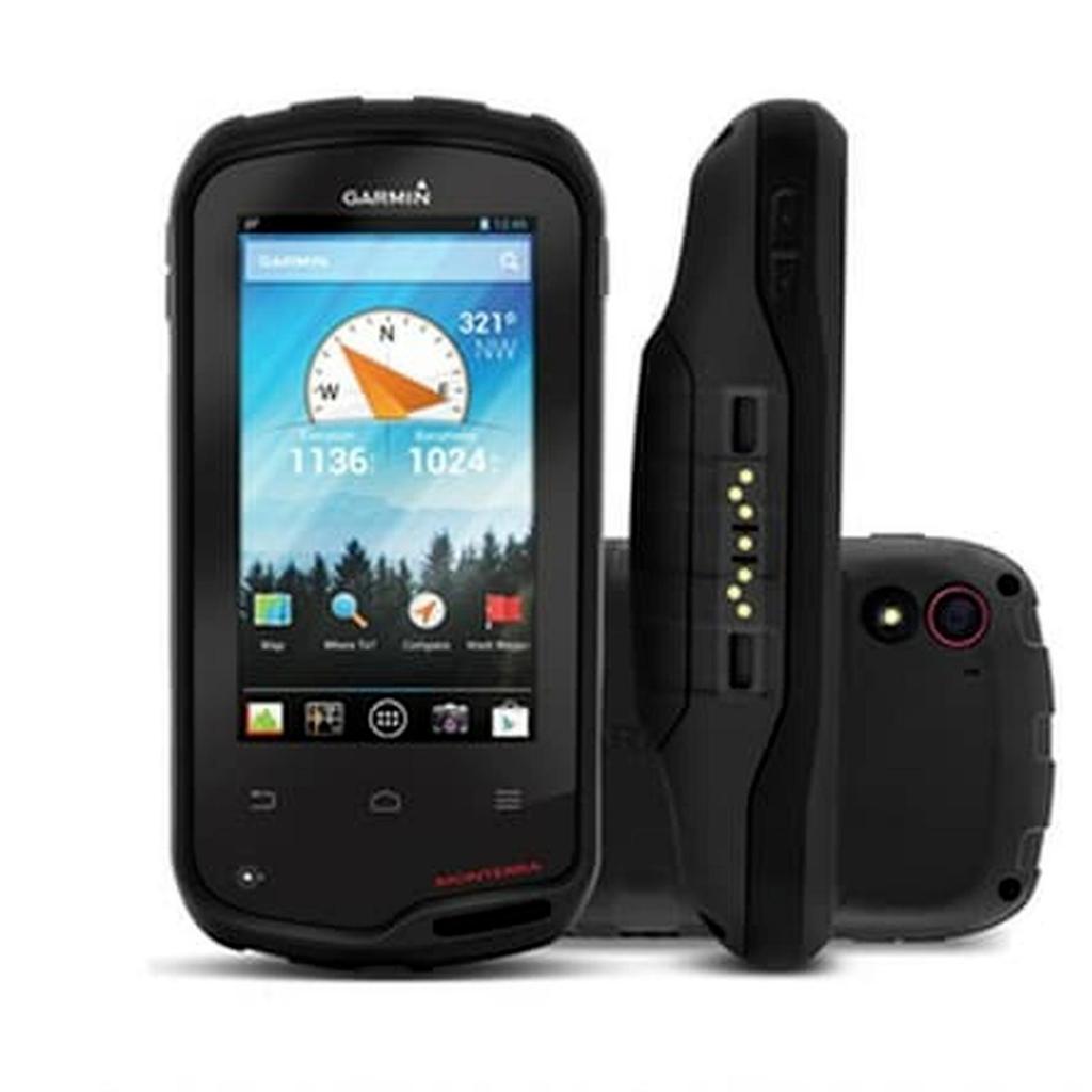 GPS Garmin Monterra Layar Rotasi Touchscreen Mulus