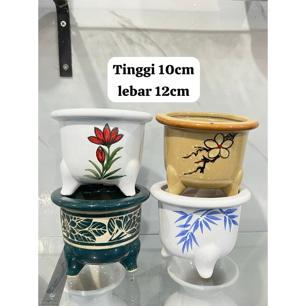 tempat tatakan pot bonsai