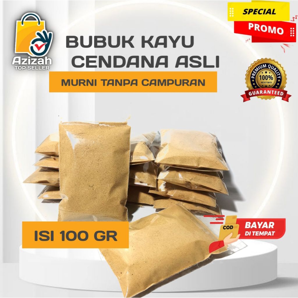 Bubuk Kayu Cendana Asli 100 Gram