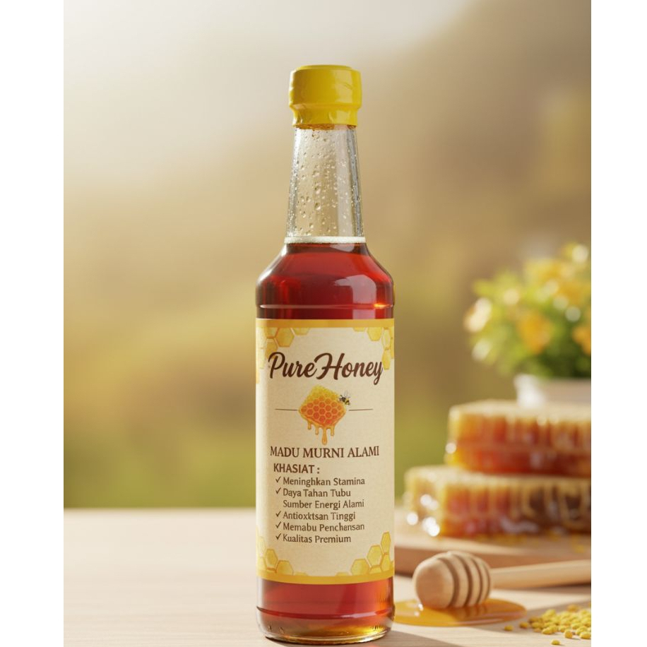 PureHoney - Madu Asli Hutan Tawon Gung - Madu Murni Hutan Tawon Gung