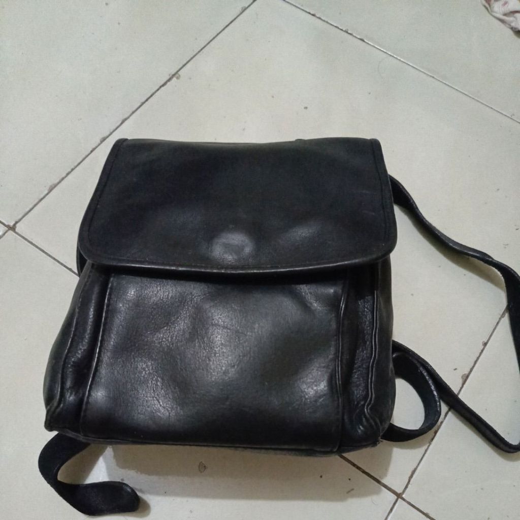 tas ransel kulit asli