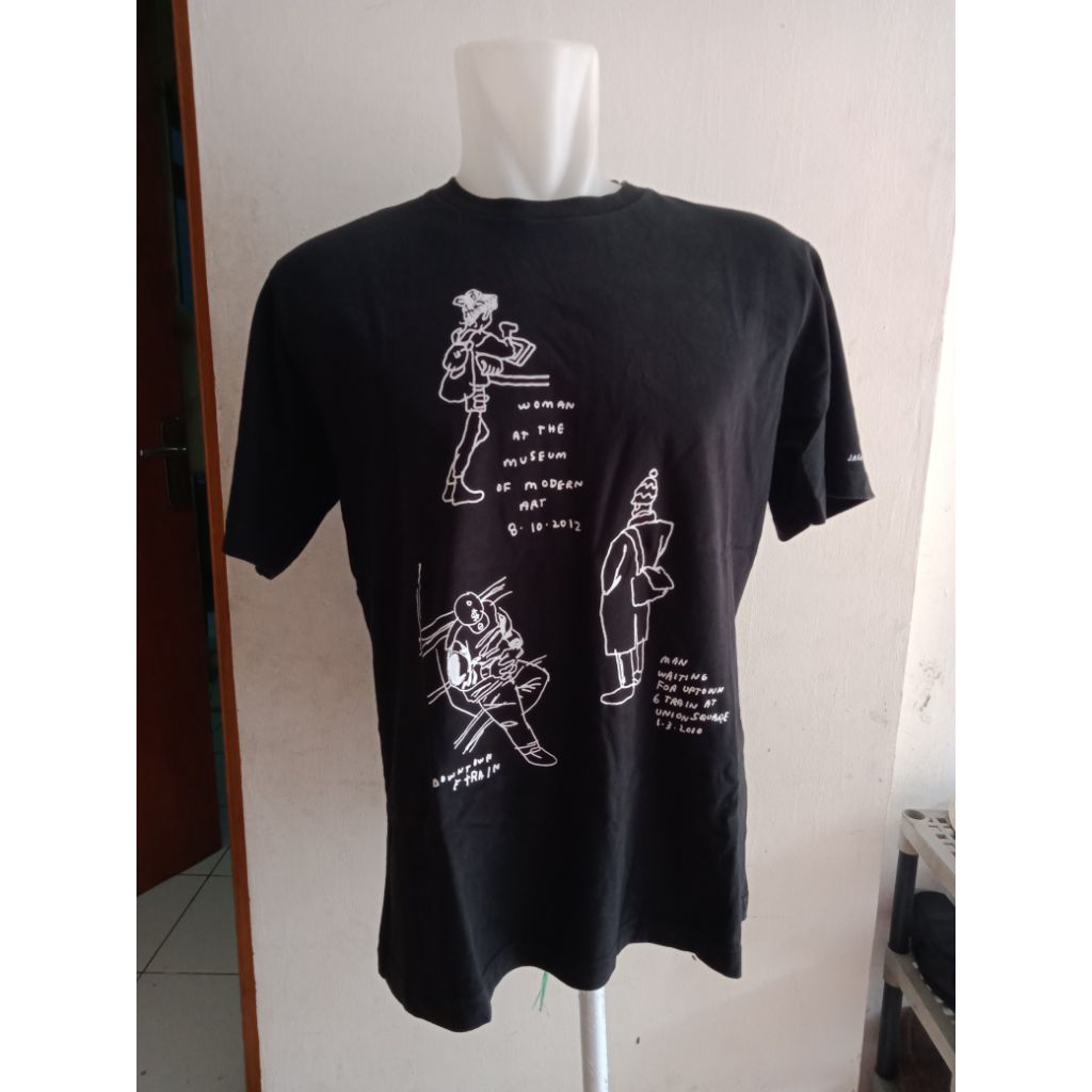 kaos Uniqlo Collab jason polan