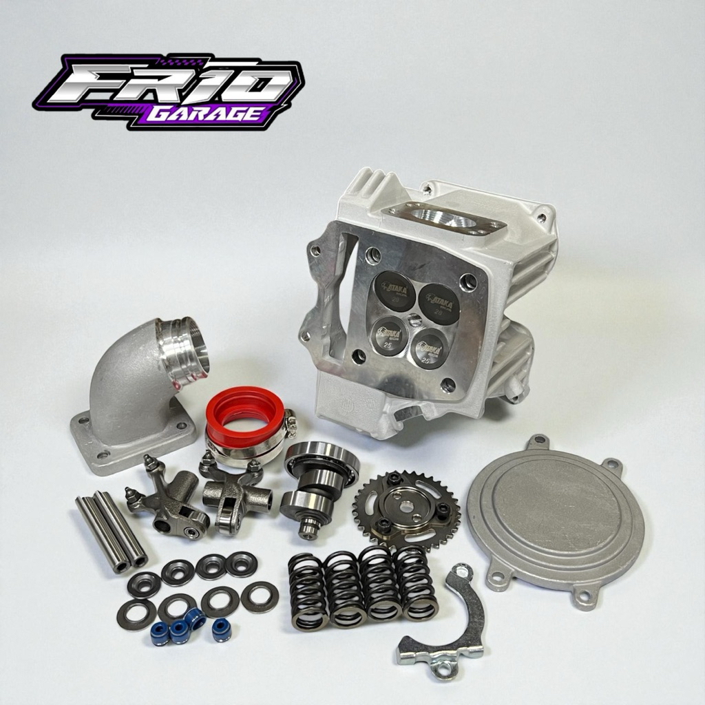 HEAD MX PNP KPH WAVE KHARISMA SUPRA 125 4 KLEP KPH 4 KLEP 22 19 23 20 25 22 28 25 CNC PORTING