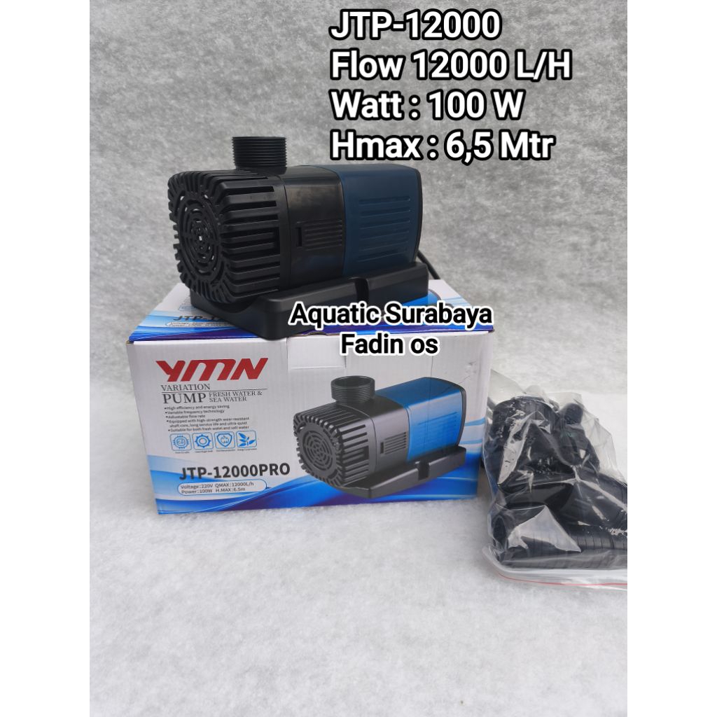 YAMANO YMN JTP 12000 POMPA KOLAM IKAN KOI SUBMERSIBLE PUMP JTP 12000