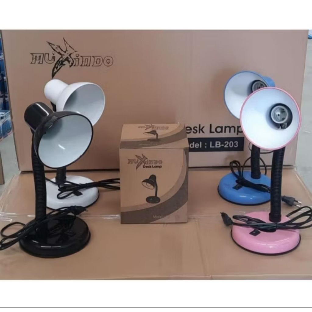 Lampu Belajar Flexible/Lampu Belajar Bisa Ditekuk Muxindo LB-203