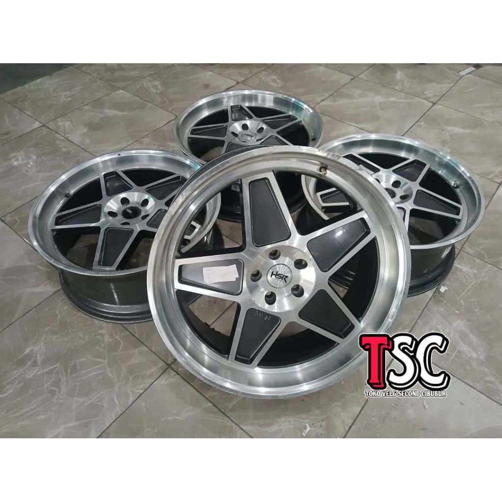 VELG SECOND RING 22 | HSR VINTAGE PCD 5X114.3 BUAT CRV CX-5 SANTAFE ALPHARD VELLFIRE ELGRAND