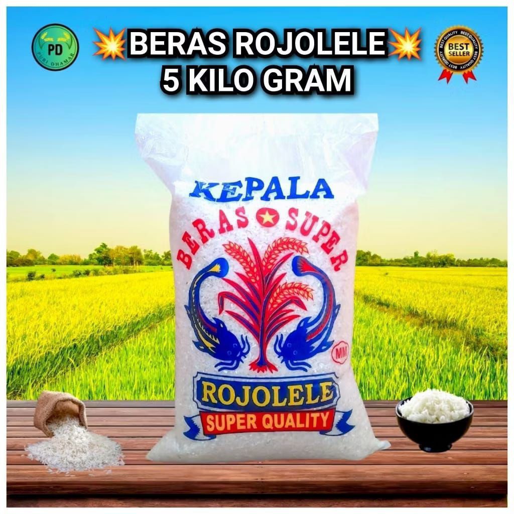 Beras RojoLele Kualitas tinggi asli Karawang