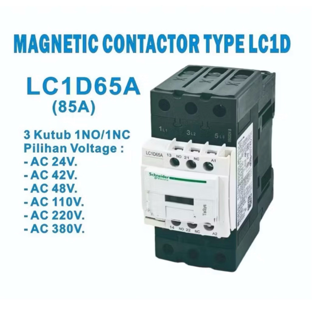 Kontaktor LC1D65 Contaktor lc1d65