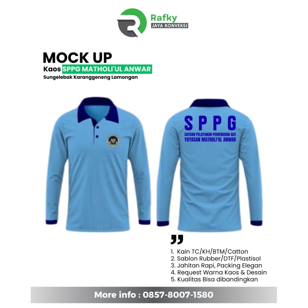 KAOS SPPG DAPUR MBG BGN