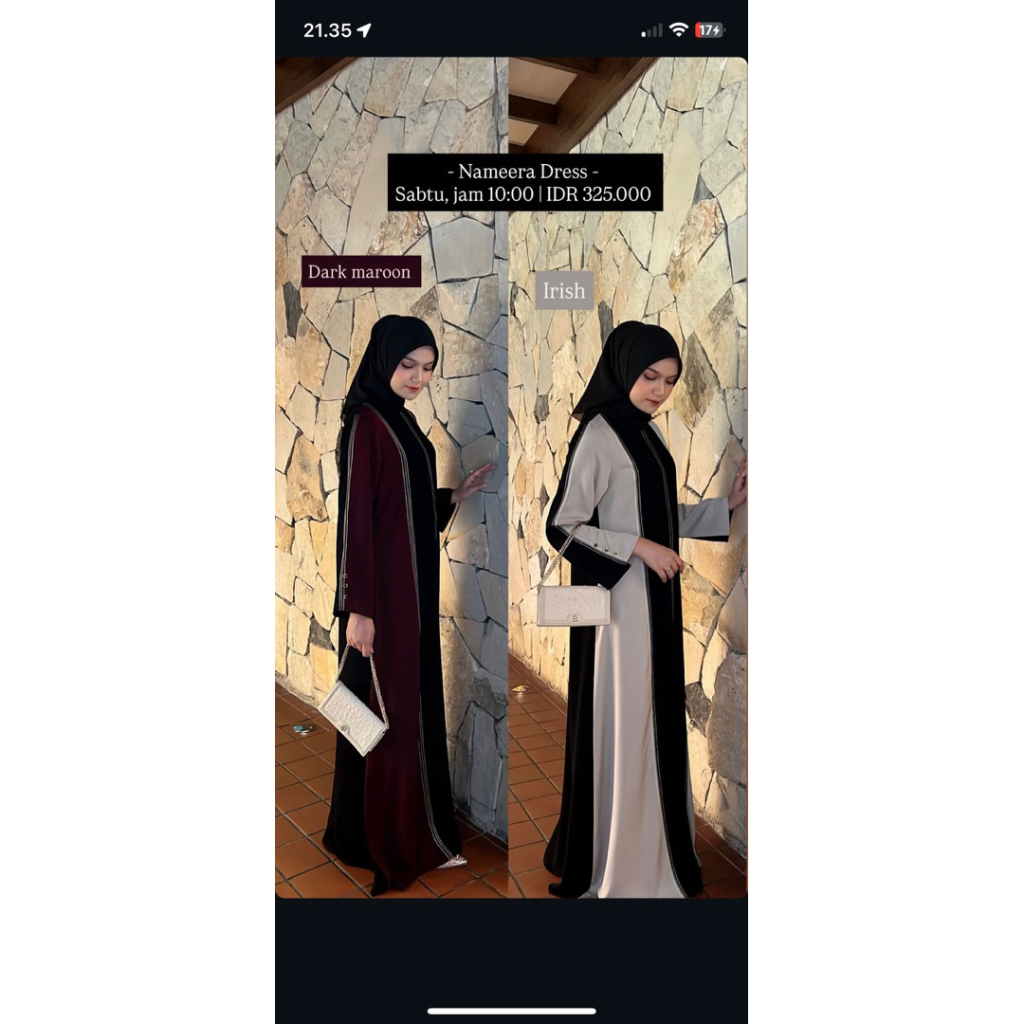 Nameera dress by Kaleela ORI