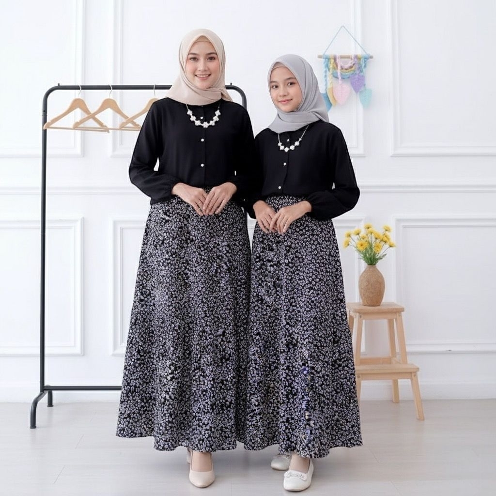 SETELAN ROK AIRA // SETELAN COUPLE KEKINIAN // SETELAN REMAJA // SETELAN IBU DAN ANAK // SETELAN CRI