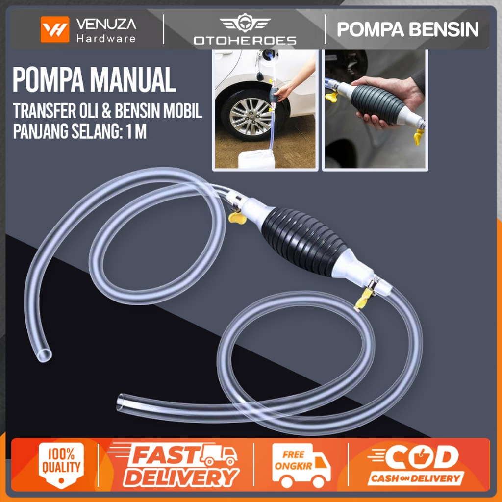 OTOHEROES Pompa Tangan Bensin Oil Anti Bocor