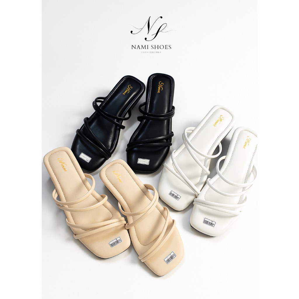 Nami sandal wanita teplek Terbaru Sendal cewek big size jumbo 31-43