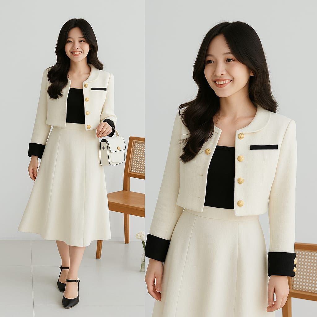 Rok Model KSetelan Baju Danorea One Set Wanta Remaja Kekinian Full Kancing Termura