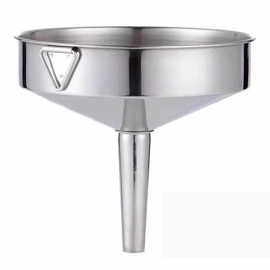 Corong Multifungsi Stainless Steel Funnel 304 Kitchenware Corong Stainless Steel Corong 10cm Minyak 