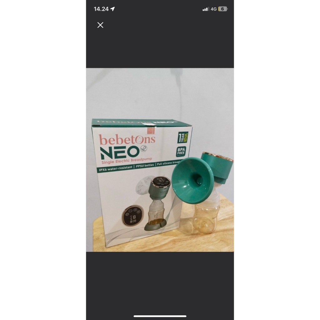 Bebetons neo V2 pompa elektrik
