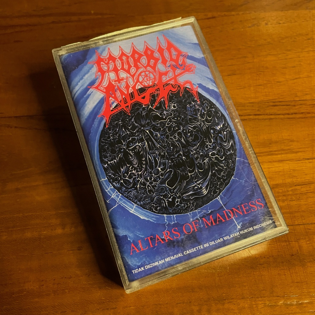 kaset pita morbid angel altars of madness
