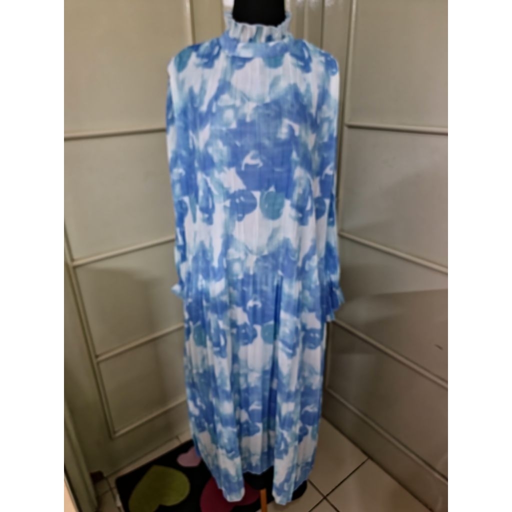Dress Pesta blue sky