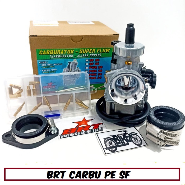 Karbu PE BRT Superflow Full Set Original Ukuran 24 26 28 30