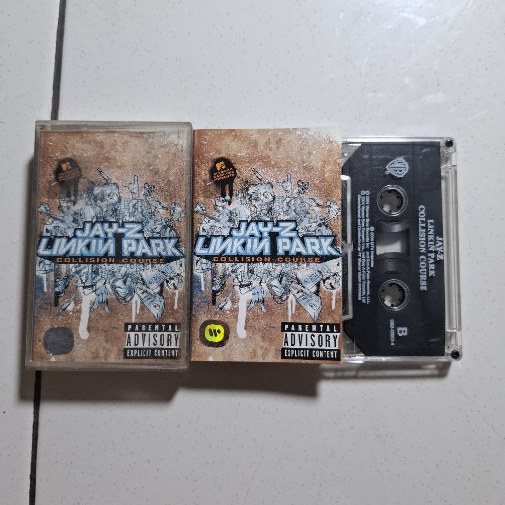 Kaset Pita Linkin Park , Jay-Z - Collision Course Second