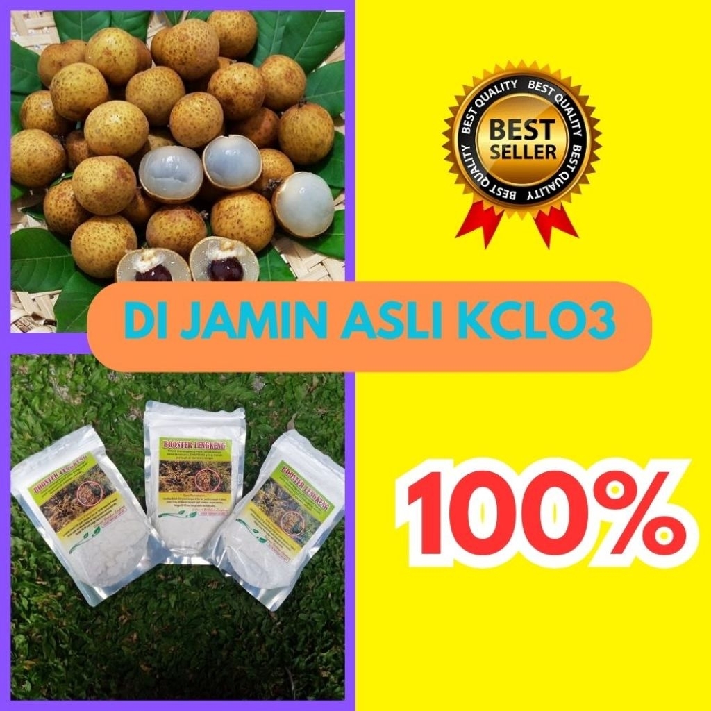 Booster Kelengkeng Murni 1 Kg, Booster Kelengkeng Kcl
