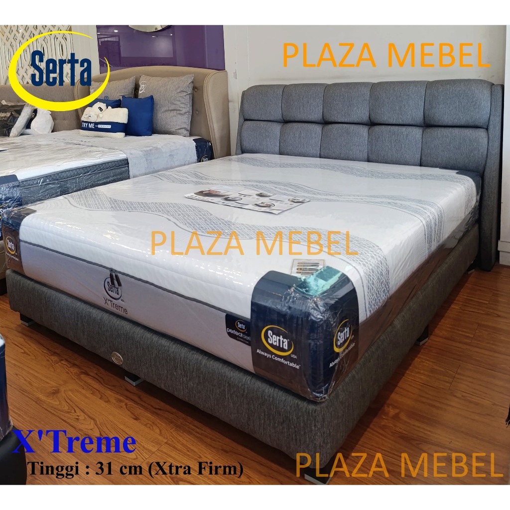 Kasur SERTA Xtreme Kesehatan Spring Bed Orthopedic Xtra Firm ( Matras ONLY )