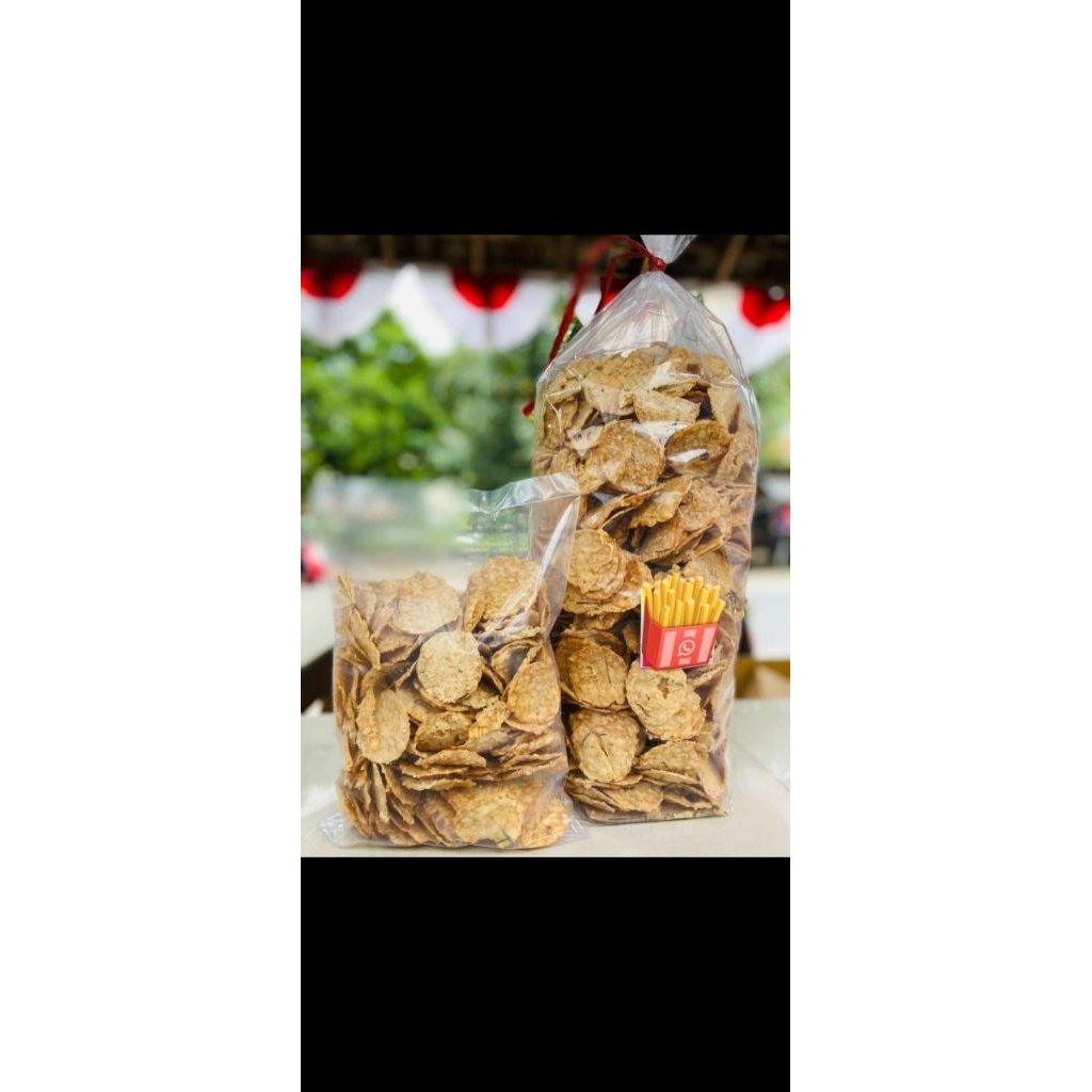 keripik tempe kering kriuk