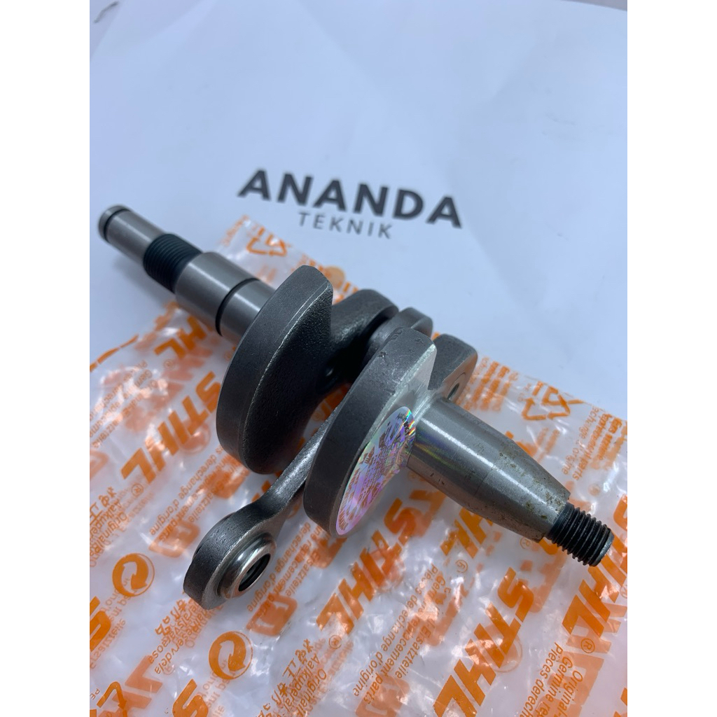 AS KRUK SENSO MS170/180 STIHL CRANKSHAFT STIHL MS170 180 KRUK AS GERGAJI MESIN MS 170 STIHL ORIGINAL