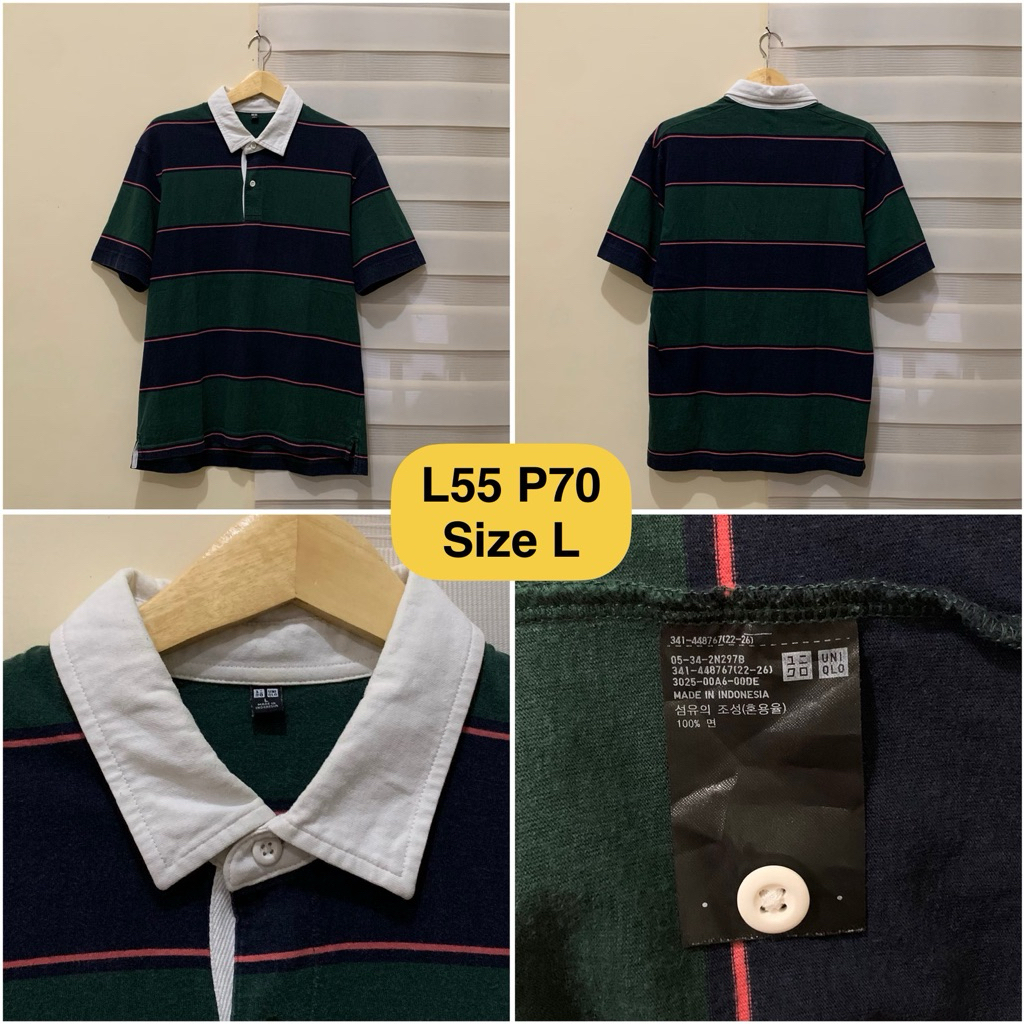 Poloshirt Uniqlo Rugger Original