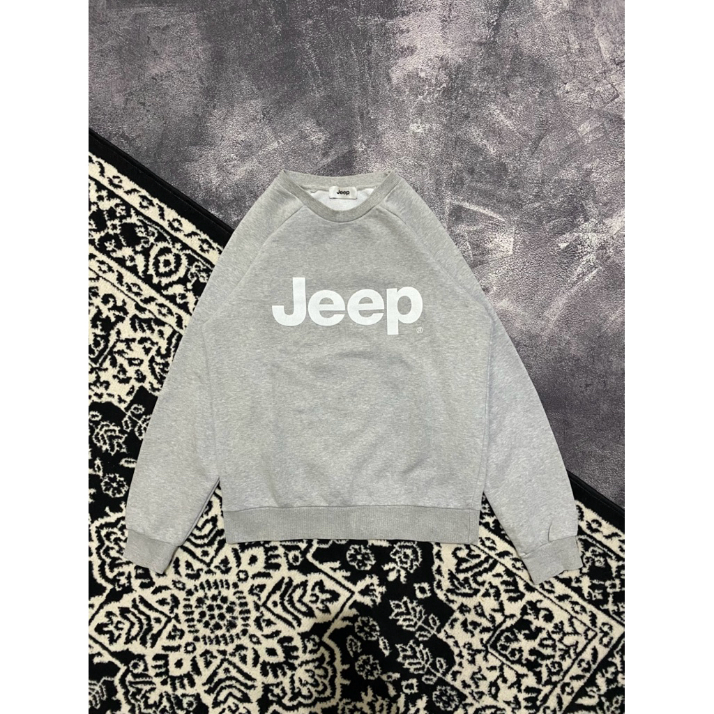Sweater crewneck jeep second