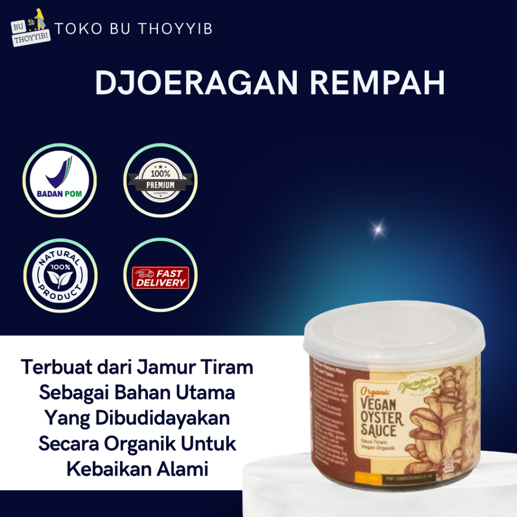 DJOERAGAN REMPAH Saus Tiram Organik 150gr