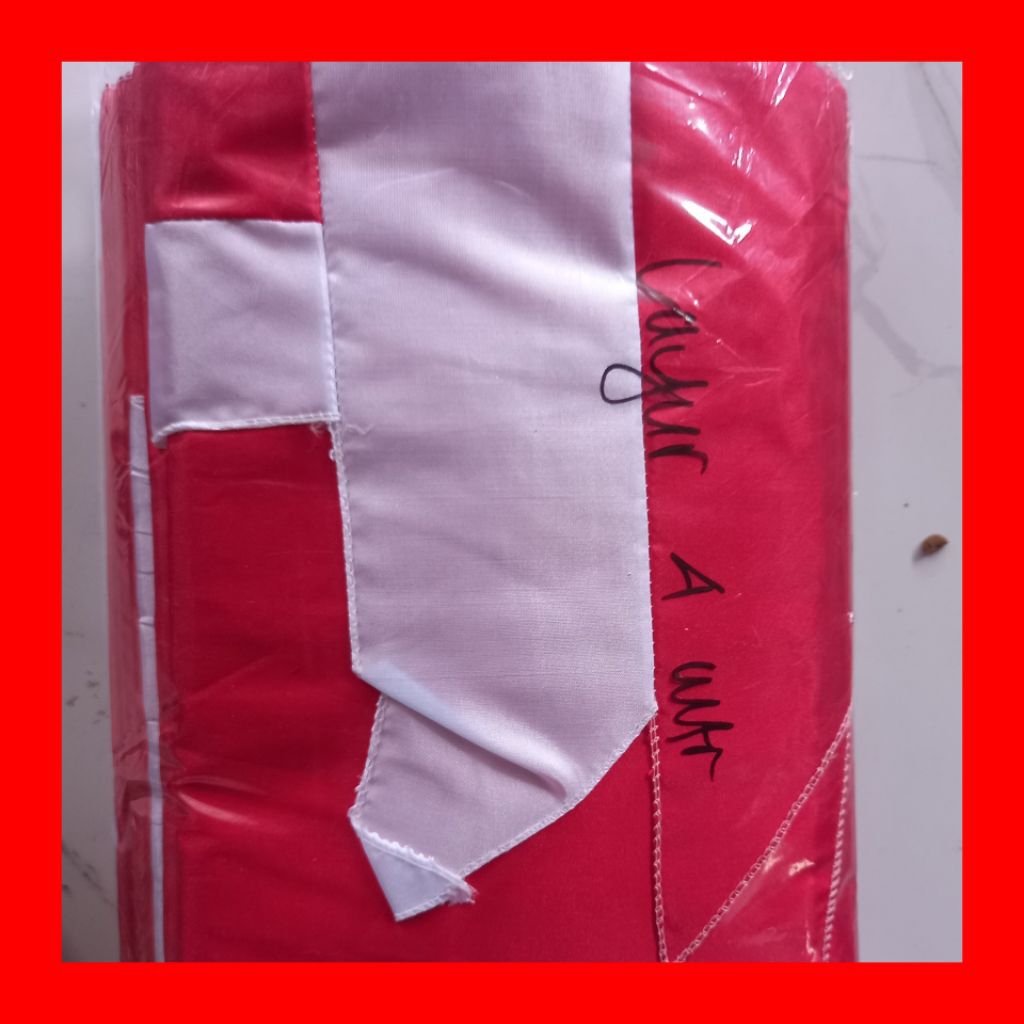 Bendera Umbul - Umbul Layur polos 4 Meter 1 kodi isi 20 pcs
