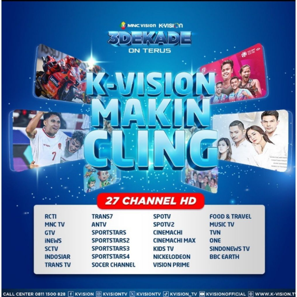 kvision cling paket 30 hari