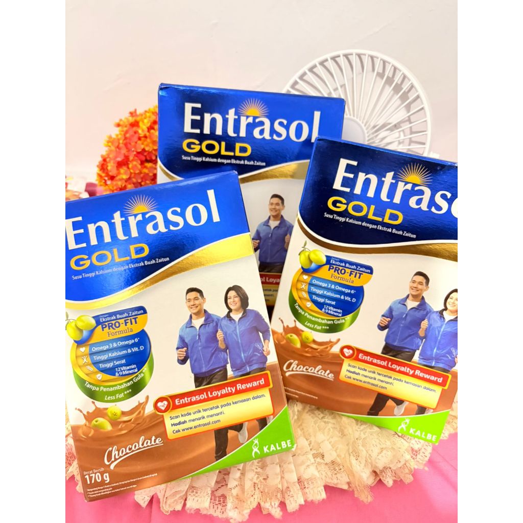 Entrasol Gold Ukuran 170g / Susu Tulang / Entrasol Coklat