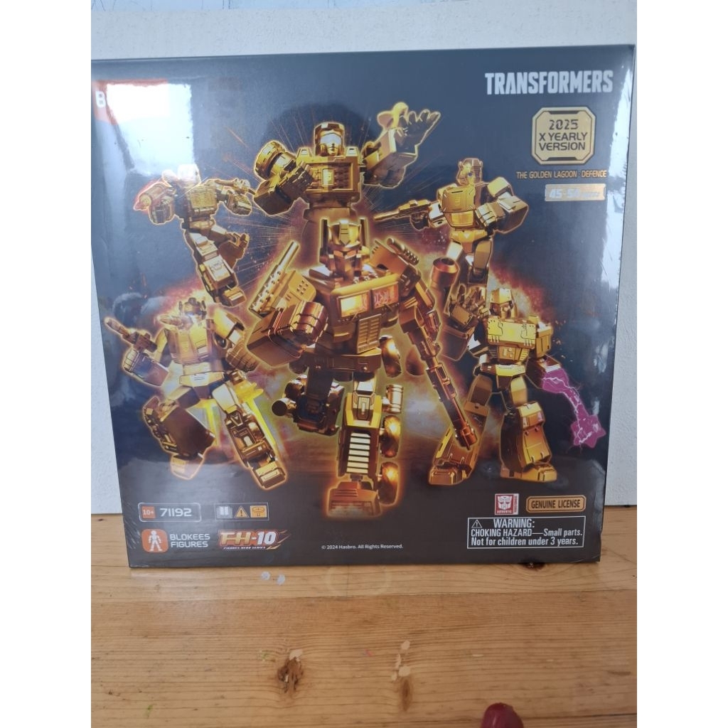 Blokees Transformers edisi 2025/ The Golden Lagoon-Defence